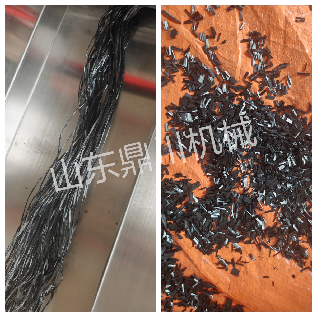 碳纖維長(zhǎng)絲切段效果